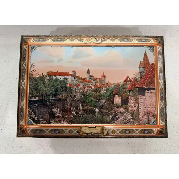 Lebkuchen-Schmidt Tin with Calendar Made In Germany 2011 - Picture 3 of 7